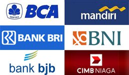 bca, mandiri, bni, bri